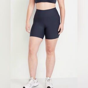 Women's Navy Bike Shorts